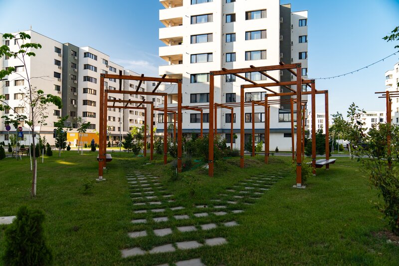 Pipera rond OMV  Voluntari  studio dormitor separat parcare